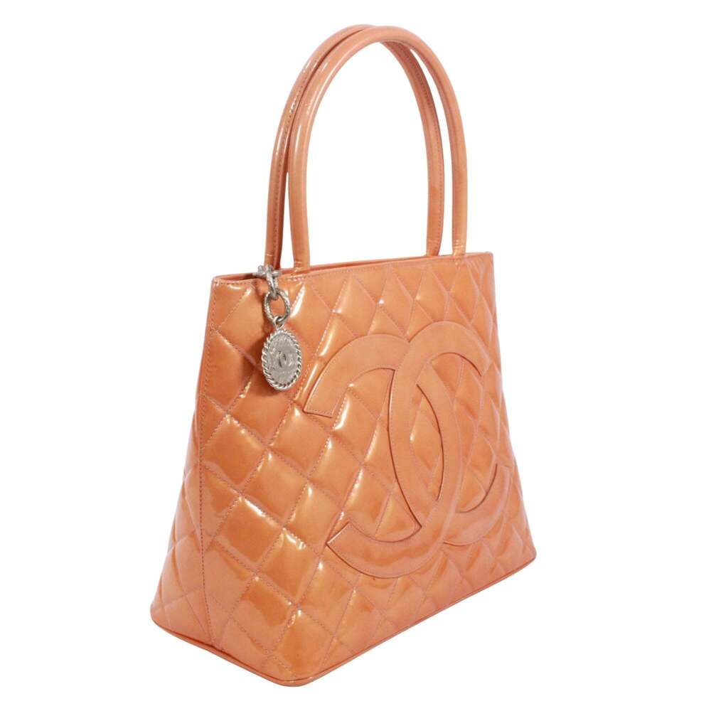 CHANEL Orange Leather Reissue Tote Bag - Picture 2 of 16